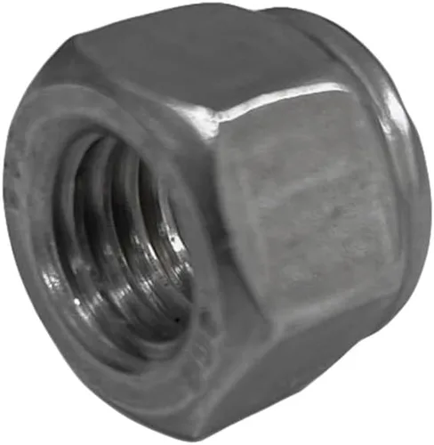 Miniatura 2 de 100 Pc Set 1/2"-13 Stainless Steel Nylon Insert Lock Nut Right Hand Hex Nut