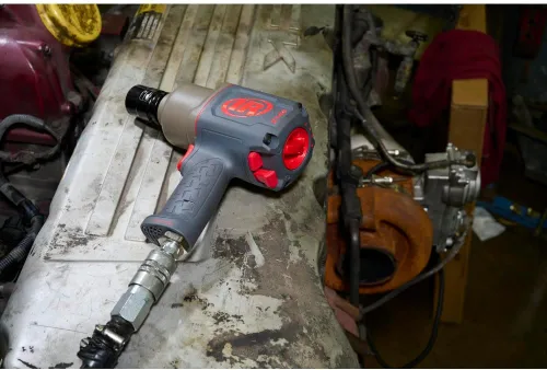 Miniatura 15 de Ingersoll Rand 2146Q1MAX Llave de impacto neumática de transmisión de 3/4 pulgadas con diseño silencioso de empuñadura de pistola y par de torsión