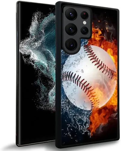 Miniatura 25 de DJSOK Funda para Samsung Galaxy S22 Ultra, diseño de patrón de lujo, a prueba de golpes, resistente, fundas para hombre y mujer, diseño clásico