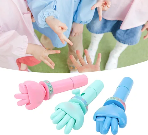Miniatura 7 de Juguete de tijeras de papel de roca, 3 piezas, juego de adivinanzas de dedos, cambio de mano, tijeras de papel de roca, juego de entretenimiento