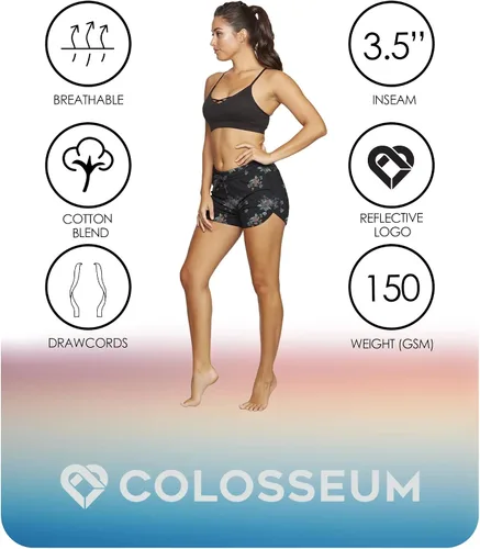 Miniatura 5 de Colosseum Active Simone - Pantalones cortos de yoga y correr para mujer
