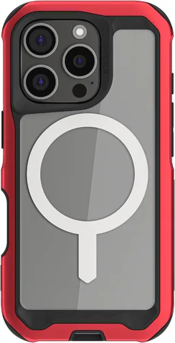 Miniatura 78 de Ghostek Atomic Slim - Funda protectora para iPhone 15 Pro Max, compatible con accesorios MagSafe, marco de metal de aluminio, funda de teléfono