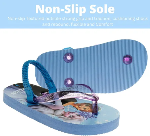 Miniatura 5 de Disney Sandalias de personajes para niñas y niños, zapatos de agua para niños, Minnie Mouse Mickey Moana Toy Story Elsa Frozen Cars Encanto