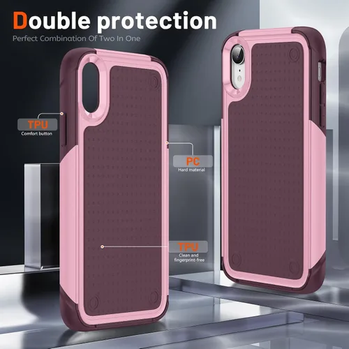 Miniatura 222 de Jeylly Funda para iPhone SE/Funda para iPhone 5S, Exterior de Plástico Duro que Absorbe Golpes + Interior de Silicona de Goma Defensor contra