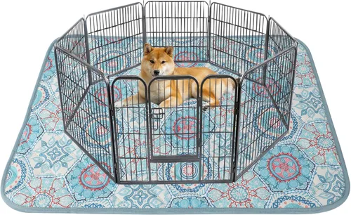 Miniatura 21 de IEUUMLER EU007 - Almohadillas lavables para perros, paquete de 2, antideslizantes e impermeables, reutilizables, para entrenamiento de cachorros