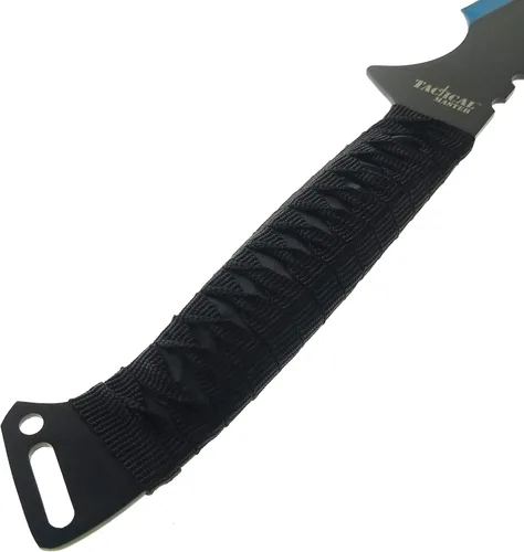 Miniatura 2 de Machete estilo katana de 25 pulgadas con hoja de acero inoxidable portador de nailon para acampar actividades al aire libre exhibición y regalo