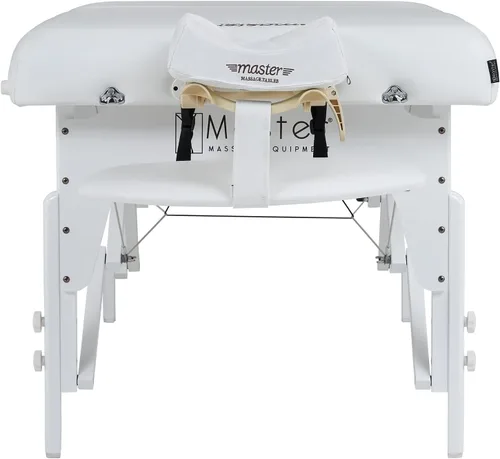Miniatura 6 de Master Massage Montclair - Mesa de masaje portátil, cama profesional de fisioterapia de belleza, cama facial plegable, extra ancha, paquete de Negro