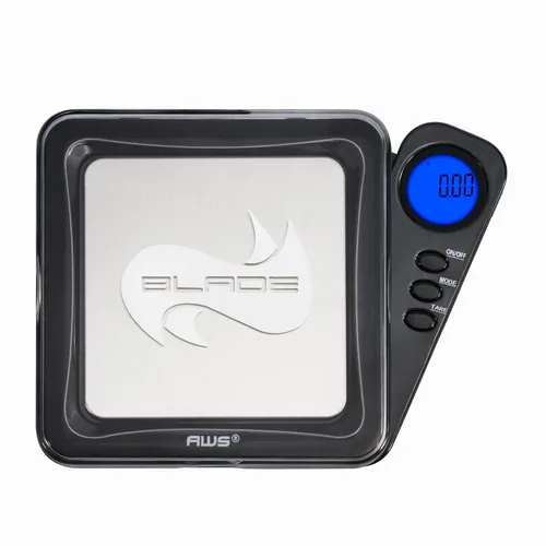 Miniatura 13 de American Weigh Scales Serie Blade Escala Digital de Bolsillo en Gramos 1000g x 0.1g Mini Escala de Precisión de 0.1g de Exactitud, Escala de Negro
