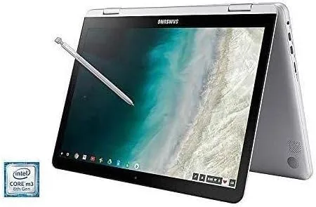Miniatura 8 de Samsung - Plus Chromebook 2 en 1 con pantalla táctil de 12,2" - Intel Celeron - Memoria de 4 GB - Memoria flash eMMC de 32 GB - Stealth Silver