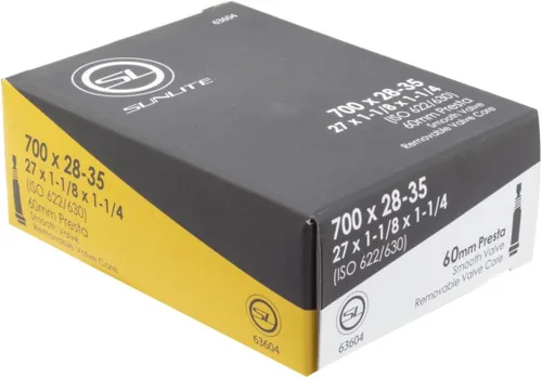 Miniatura 10 de Sunlite Tubos de bicicleta de válvula Presta estándar