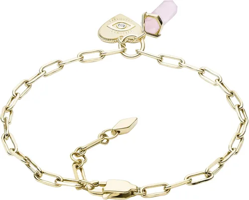 Miniatura 2 de Fossil - Pulsera de acero inoxidable para mujer color oro rosa