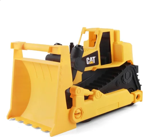 Miniatura 5 de CAT Juguetes de construcción, Juguete de construcción Bulldozer de 15", Edades 2+, Plástico resistente, No requiere baterías, Serie Tough Rigs