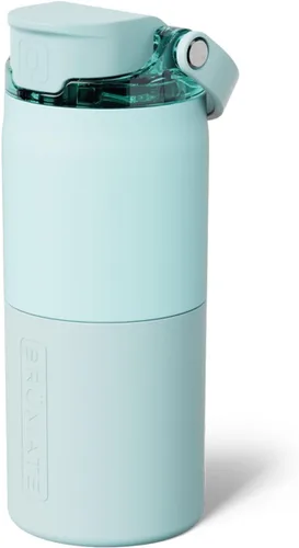 Miniatura 41 de BrüMate Rise - Botella de agua de 18 onzas con popote de silicona cubierto Botella de agua para niños aislada 100% a prueba de fugas Base apta