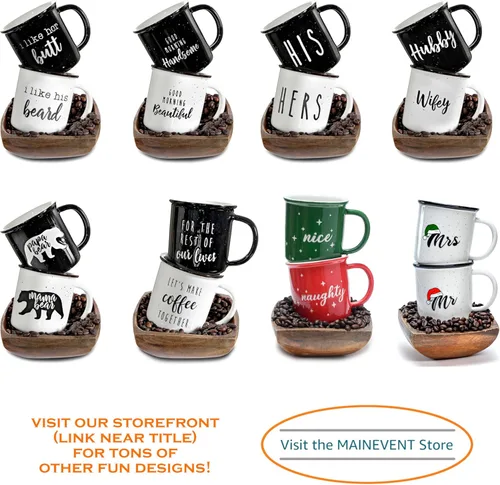 Miniatura 7 de MAINEVENT Taza de café de cerámica con texto en inglés "You're On Mute", taza de café de 11 onzas, tazas de café de granja, ideas de regalo, taza