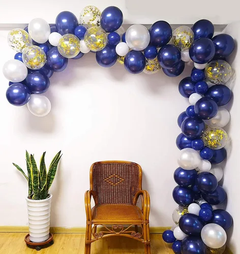 Miniatura 4 de Paquete de 100 globos redondos de helio de 12 pulgadas para decoración de bodas, cumpleaños, Navidad, fiestas (morado claro)
