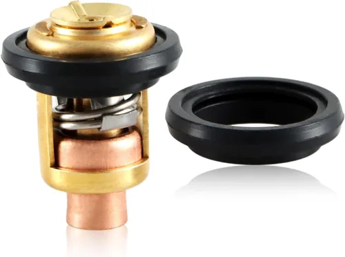 Termostato con junta compatible con motores fueraborda Johnson Evinrude de 5-235 HP Reemplazo#: 5005440 8330720 777260