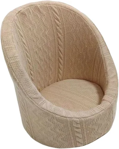 Almencla Mini sofá para bebé recién nacido, para disparar, sofá pequeño, estudio fotográfico, asiento de silla, accesorios de fotografía para
