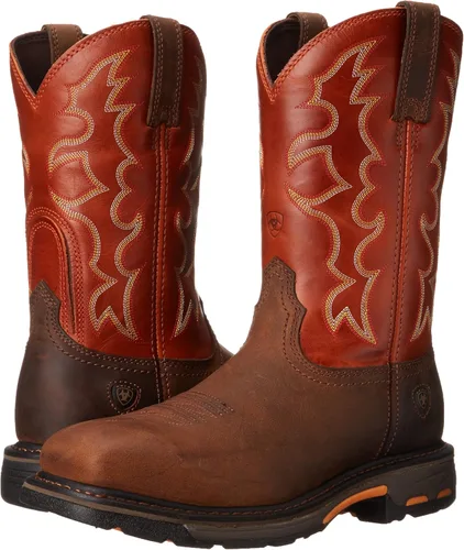 Miniatura 7 de Ariat Workhog - Botas de trabajo con puntera de acero para hombre