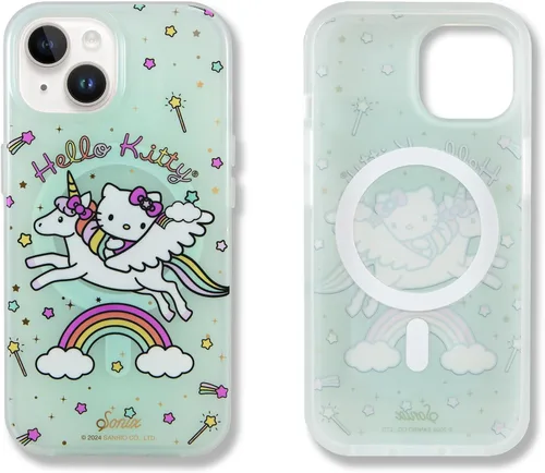Miniatura 207 de Sonix x Sanrio - Funda para iPhone 15 Pro, compatible con MagSafe, probada en caídas de 10 pies, adivinador Kuromi