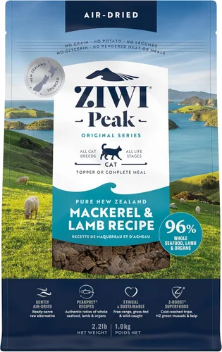 Miniatura 13 de ZIWI Peak - Paquete de comida para gatos secado al aire de alta proteína, sin granos y con ingredientes limitados con superalimentos