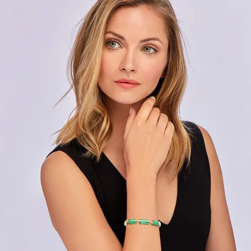 Miniatura 2 de Ross-Simons Good Fortune Bracelet in 14kt Yellow Gold