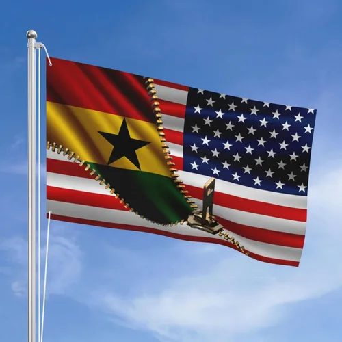 Miniatura 18 de Bandera de Estados Unidos y Colombia Colombiana Banderas para exteriores de 3 x 5 pies, tres capas de tela de costura de doble cara, impresión de 3