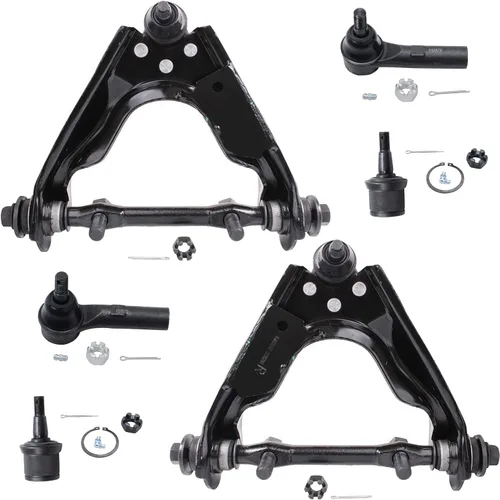 Miniatura 27 de Detroit Axle - Kit de extremo delantero para Chrysler 300 Dodge Charger Challenger 2011-2023, 2 brazos de control inferiores traseros 2 varillas