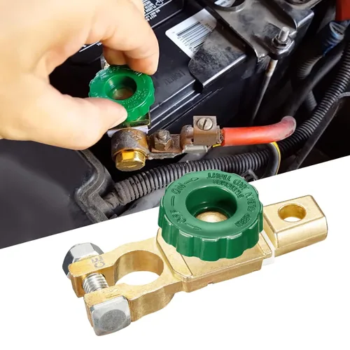 Miniatura 2 de Spurtar Interruptor de desconexión de batería 12V - 24V de poste superior, interruptor de corte de batería de desconexión rápida para vehículos
