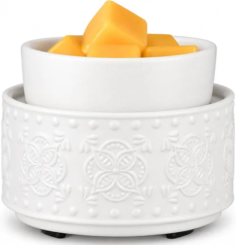 Miniatura 9 de mocosa Calentador de Cera de Cerámica Derretidor de Cera para Cera Perfumada 3-en-1 Calentador de Velas Eléctrico Fragancia para el Hogar Quemador