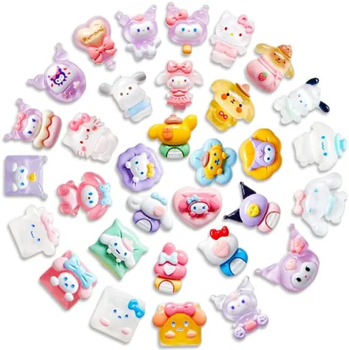 Miniatura 8 de Lindos dijes para zapatos de cocodrilo, paquete de 32, dijes de decoración de zapatos para zuecos y sandalias, pulseras, dijes Kawaii para zapatos