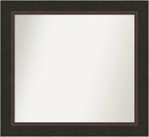 Miniatura 213 de Amanti Art Espejo personalizado, espejo de baño de bronce Milano, espejo de pared o espejo de tocador de baño sobre el fregadero