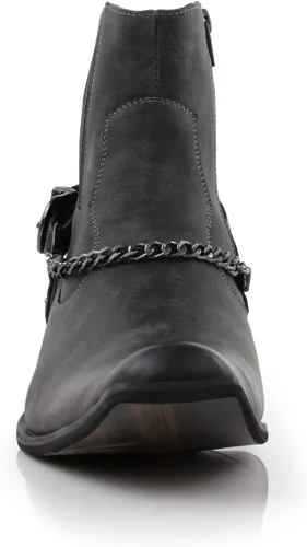 Miniatura 3 de Ferro Aldo Alejandro MFA606326 - Botas de vestir para hombre, de espuma viscoelástica, estilo casual, con hebilla alta y hebilla
