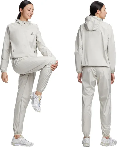 Miniatura 2 de HOTSUIT Traje de sauna para mujer, lavable a máquina, chaqueta de sauna, pantalones antidesgarros, trajes de sudor para entrenamiento de gimnasio