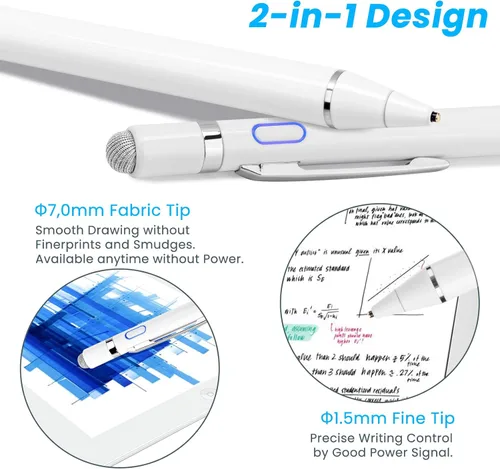 Miniatura 3 de Lápiz óptico para portátil HP Envy X360 Convertible 2 en 1, lápiz digital EDIVIA con punta ultra fina de 0.069 pulgadas para portátil HP Envy X360