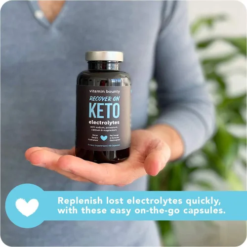 Miniatura 6 de Vitamin Bounty Recover On Keto Electrolytes - Suplementos Keto, Pastillas de Electrolitos, Suplemento de Electrolitos, Vitaminas Keto, Hidratación