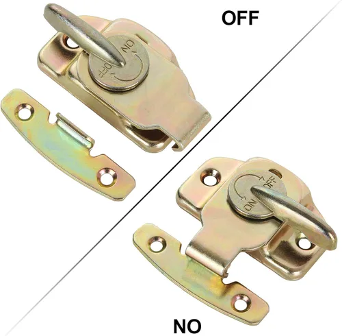 Miniatura 3 de 12 juegos de cerraduras de mesa Align-N-Lock, conectores de hebillas de mesa de comedor resistentes Abuff, ideales para hojas de mesa, mesas
