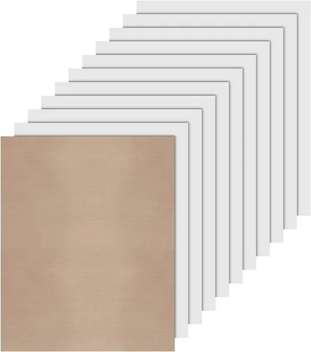 JANDJPACKAGING Paquete de vinilo transferible por calor HTV de 10 x 12 pulgadas, colores surtidos, para Cricut Silhouette Cameo (plotter de corte),