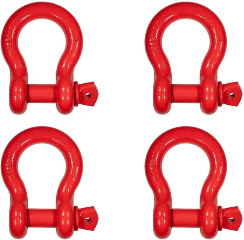 Miniatura 25 de Mytee Products - Grillete de anclaje forjado de 5/8" de acero al carbono con tornillo de aleación, 3.25 toneladas (6,500 libras) de capacidad de 20