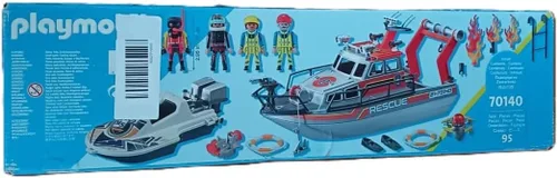 Miniatura 4 de Playmobil Rescate de incendios con embarcaciones personales