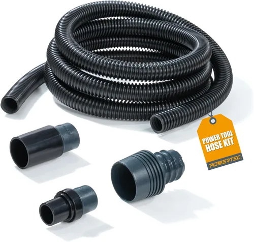 Miniatura 8 de POWERTEC 70296 Reemplazo del adaptador de manguera atornillada, adaptador de manguera roscada de 1-1/2 pulgadas para kits de montaje POWERTEC 70175