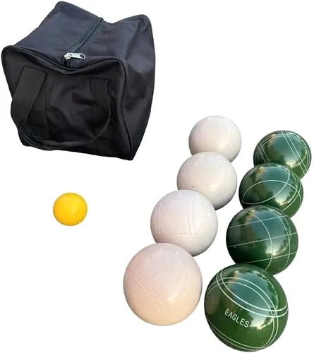 BuyBocceBalls Listado - Hecho en Estados Unidos, juego de bochas de torneo grabado de alta calidad, 35.20 oz (2 libras. 3.2 onzas). Varios colores