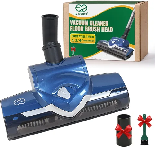 Miniatura 11 de EZ SPARES Cabezal de cepillo turbo de repuesto con pantalla LED de polvo, cepillo universal para aspiradora compatible con la mayoría de marcas
