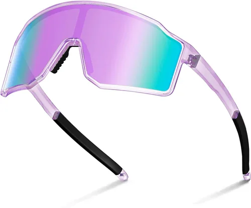 Miniatura 10 de SPOSUNE Gafas de sol polarizadas UV400 de sóftbol, TR90, gafas deportivas para correr, ciclismo, béisbol y bicicleta (unisex)