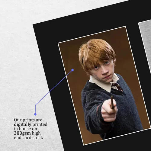 Miniatura 4 de HWC Trading Rupert Grint Gift USL - Autógrafo impreso firmado por Ron Weasley Harry Potter Gifts Print Photo Picture Display - Tamaño carta de EE. UU