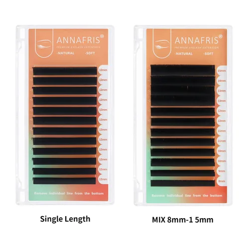 Miniatura 7 de Easy Fan - Extensiones de pestañas automáticas con flores 1S, 0.003 in, rizo D, 0.394 pulgadas, pestañas postizas individuales, naturales, suaves