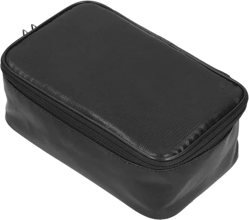 Miniatura 3 de Bolsa de archivo, bolsa de almacenamiento segura para certificado ignífugo con cerradura para senderismo para viajes para tarjeta para dinero