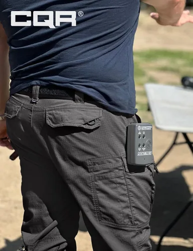 Miniatura 4 de CQR - Pantalones tácticos elásticos para hombre, pantalones cargo de ripstop resistentes al agua, pantalones ligeros para trabajo al aire libre