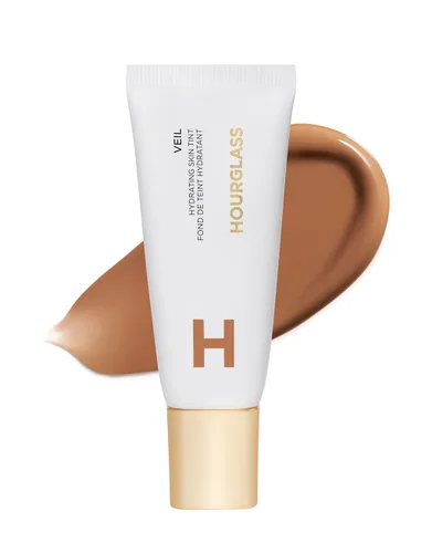 Hourglass Veil hidratante con color para la piel, humectante tintado con aspecto de rocío, beneficios de maquillaje y cuidado de la piel, ligero, 14
