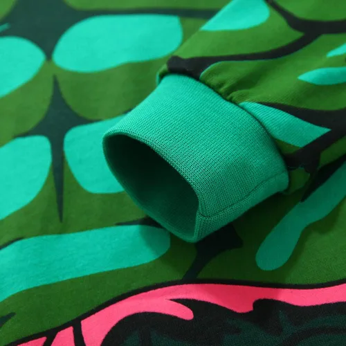 Miniatura 5 de N'aix Conjunto de pijama de superhéroe para niños pequeños, ropa de dormir de algodón 2-7T