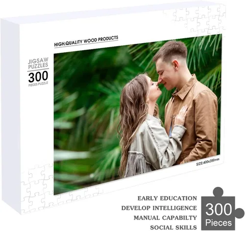 Miniatura 6 de Rompecabezas personalizados a partir de fotos, 1000, 500, 300 piezas, rompecabezas personalizado para adultos, BF GF, pareja, familia, boda, regalo